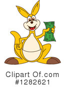 Kangaroo Mascot Clipart #1282621 by Mascot Junction