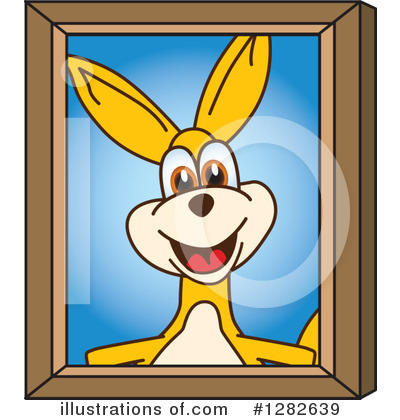 Kangaroo Mascot Clipart #1282639 by Mascot Junction