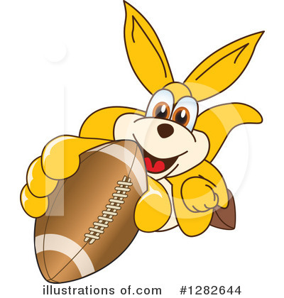 Kangaroo Mascot Clipart #1282644 by Mascot Junction