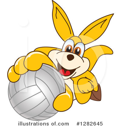 Royalty-Free (RF) Kangaroo Mascot Clipart Illustration by Mascot Junction - Stock Sample #1282645