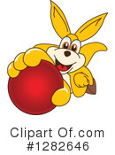 Kangaroo Mascot Clipart #1282646 by Mascot Junction