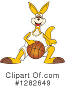 Kangaroo Mascot Clipart #1282649 by Mascot Junction