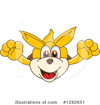 Kangaroo Mascot Clipart #1282651 by Mascot Junction