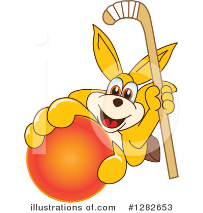Royalty-Free (RF) Kangaroo Mascot Clipart Illustration by Mascot Junction - Stock Sample #1282653