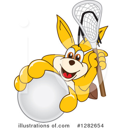 Kangaroo Mascot Clipart #1282654 by Mascot Junction