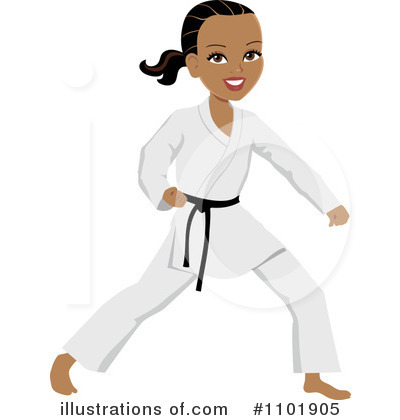 Karate Clipart #1101905 by Monica