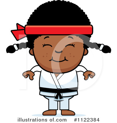 Karate Clipart #1122384 by Cory Thoman