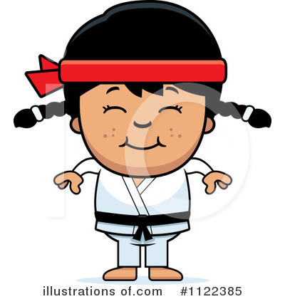 Karate Clipart #1122385 by Cory Thoman