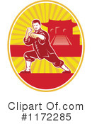 Karate Clipart #1172285 by patrimonio