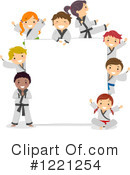 Karate Clipart #1221254 by BNP Design Studio