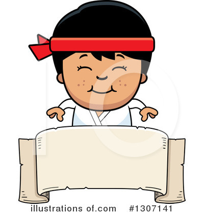 Martial Arts Clipart #1307141 by Cory Thoman