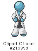 Karate Clipart #219998 by Leo Blanchette