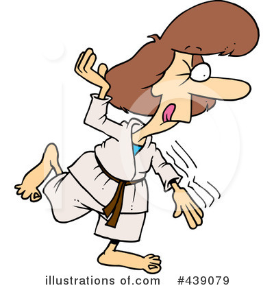 Karate Clipart #439079 by toonaday