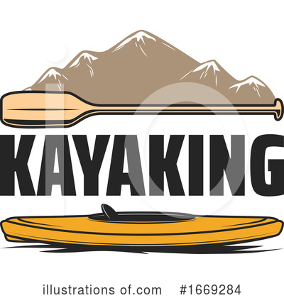 Kayak Clipart #1669284 by Vector Tradition SM