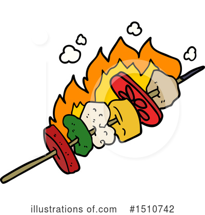 Shish Kebab Clipart #1510742 by lineartestpilot