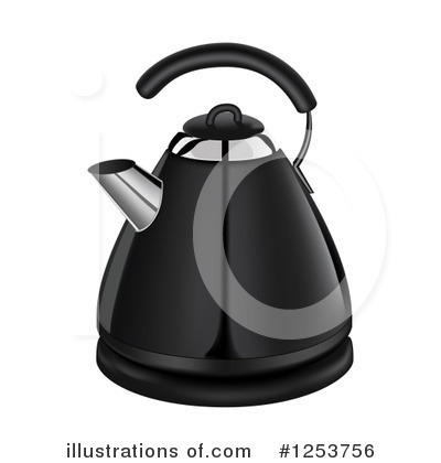 Royalty-Free (RF) Kettle Clipart Illustration by vectorace - Stock Sample #1253756