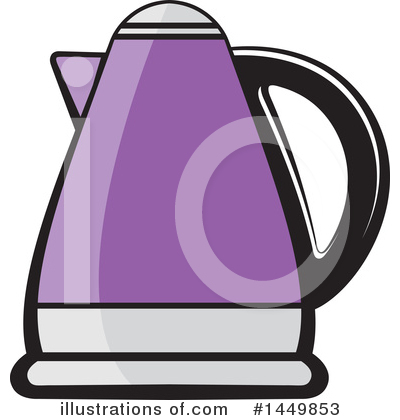 Royalty-Free (RF) Kettle Clipart Illustration by Lal Perera - Stock Sample #1449853