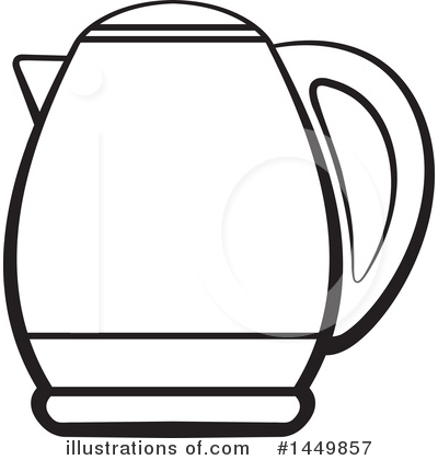 Royalty-Free (RF) Kettle Clipart Illustration by Lal Perera - Stock Sample #1449857