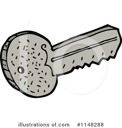 Royalty-Free (RF) Key Clipart Illustration by lineartestpilot - Stock Sample #1148288