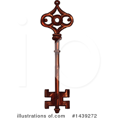 Royalty-Free (RF) Key Clipart Illustration by Vector Tradition SM - Stock Sample #1439272