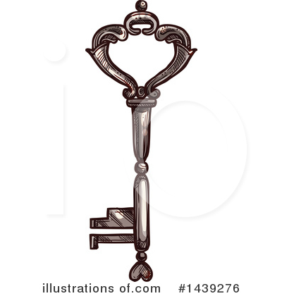 Royalty-Free (RF) Key Clipart Illustration by Vector Tradition SM - Stock Sample #1439276