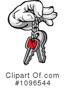 Keys Clipart #1096544 by Chromaco
