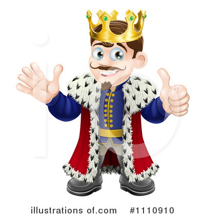 Royalty-Free (RF) King Clipart Illustration by AtStockIllustration - Stock Sample #1110910