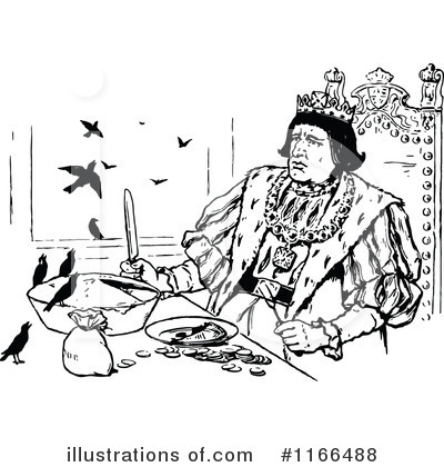 Royalty-Free (RF) King Clipart Illustration by Prawny Vintage - Stock Sample #1166488