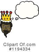 King Clipart #1194334 by lineartestpilot