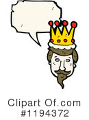 King Clipart #1194372 by lineartestpilot