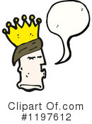 King Clipart #1197612 by lineartestpilot