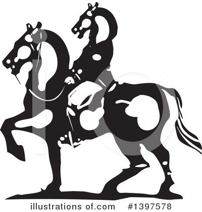Horseback Clipart #1397578 by xunantunich