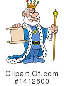 King Clipart #1412600 by LaffToon