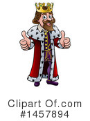 King Clipart #1457894 by AtStockIllustration