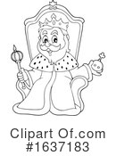 King Clipart #1637183 by visekart
