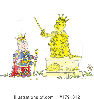 Royalty-Free (RF) King Clipart Illustration by Alex Bannykh - Stock Sample #1791812