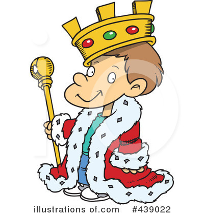 Royalty-Free (RF) King Clipart Illustration by toonaday - Stock Sample #439022
