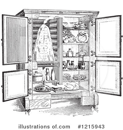 Royalty-Free (RF) Kitchen Clipart Illustration by Picsburg - Stock Sample #1215943
