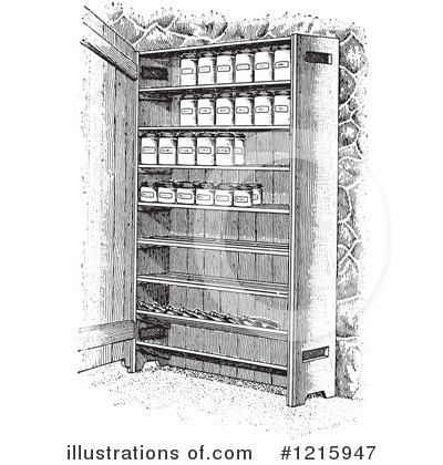 Royalty-Free (RF) Kitchen Clipart Illustration by Picsburg - Stock Sample #1215947