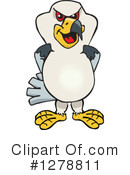Kite Bird Clipart #1278811 by Dennis Holmes Designs