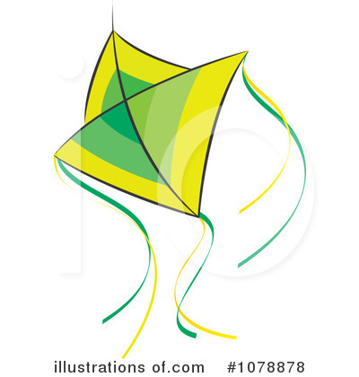 Royalty-Free (RF) Kite Clipart Illustration by Lal Perera - Stock Sample #1078878