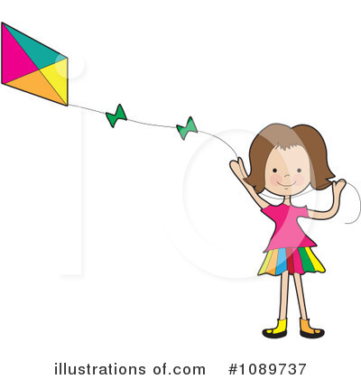 Kites Clipart #1089737 by Maria Bell