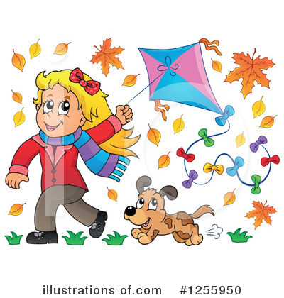 Royalty-Free (RF) Kite Clipart Illustration by visekart - Stock Sample #1255950