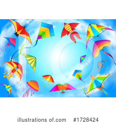 Kite Clipart #1728424 by Vector Tradition SM