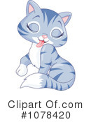 Kitten Clipart #1078420 by Pushkin