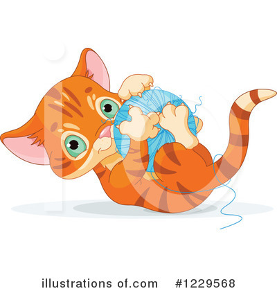 Kittens Clipart #1229568 by Pushkin