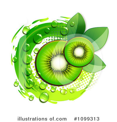 Kiwi Clipart #1099313 by merlinul