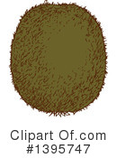 Kiwi Fruit Clipart #1395747 by Vector Tradition SM