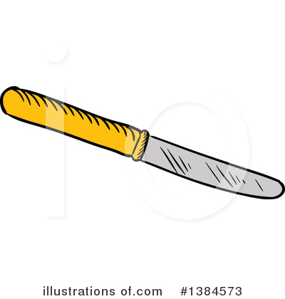 Royalty-Free (RF) Knife Clipart Illustration by Vector Tradition SM - Stock Sample #1384573