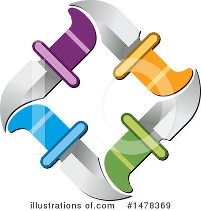 Knife Clipart #1478369 by Lal Perera
